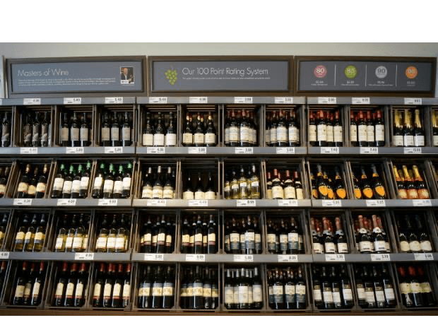 Cinco grandes diferencias entre el mercado del vino inglés y español BODEGA DE SUPERMERCADO LIDL EN REINO UNIDO