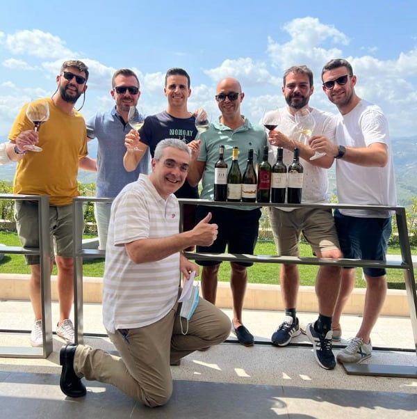 viaje de sumilleres a Grecia