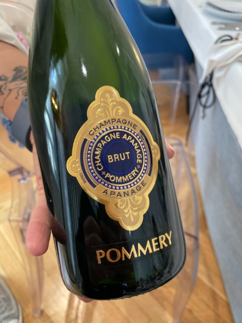 Champagne POMMERY en Madrid 19-5-2025 Pommery apanage