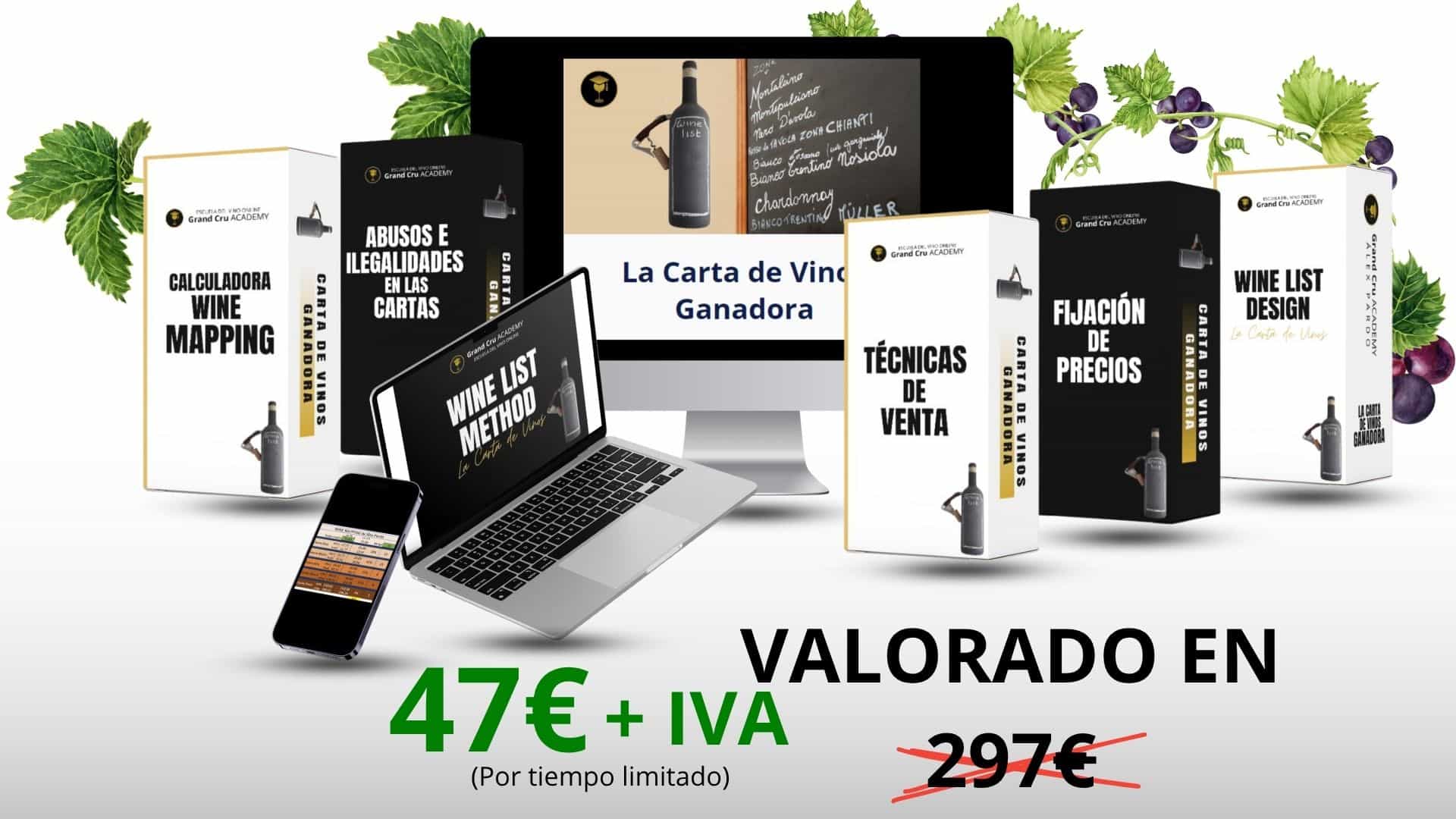 La Carta de Vinos Ganadora VSL Carta De Vinos Ganadora 1 min
