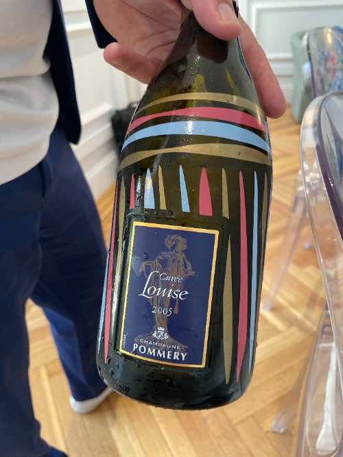 Champagne POMMERY en Madrid 19-5-2025 cuvee louise pommery